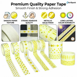 GoldFoilDecorativeWashiTapeSet_5 - Bakeyy.com