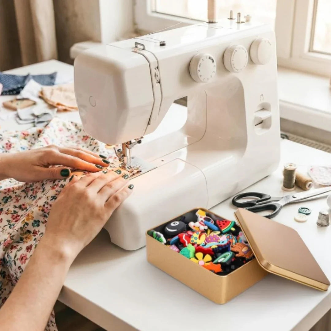 Gold Metal Tin Storage Box with Lid | Rectangular | Pack of 6