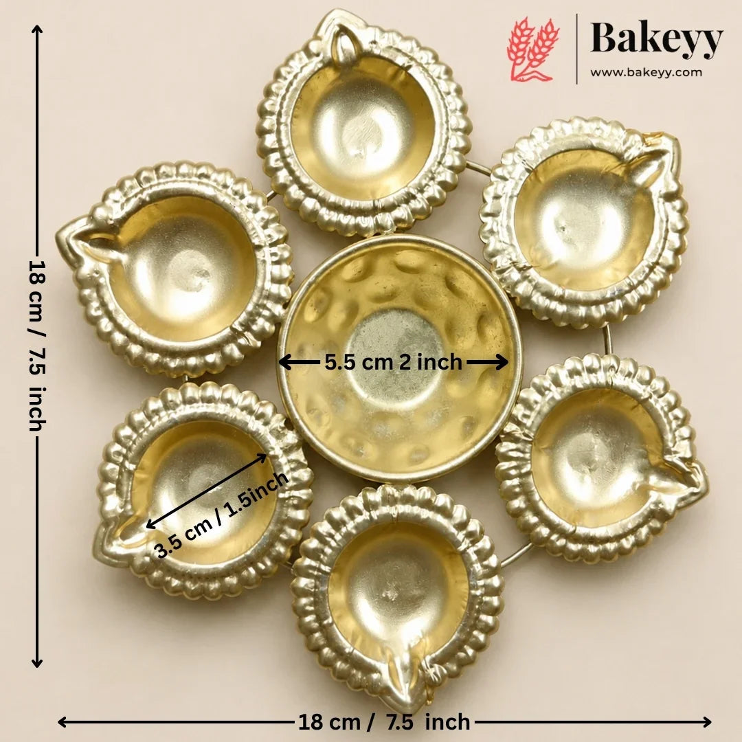 Golden_Decorative_Diya_Tealight_Holder_Available_in_Multiple_Designs_Pack_of_1_4 - Bakeyy.com IN