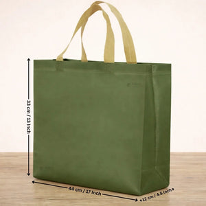 Green_Non-Woven_Fabric_Carry_Bag_25 - Bakeyy.com IN