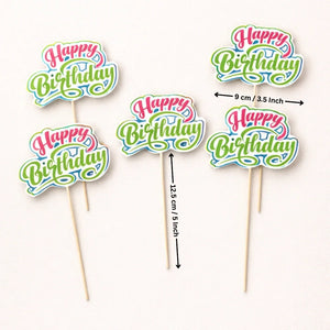 HappyBirthdayCakeToppers - Bakeyy.com