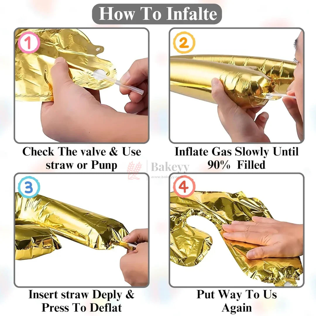 Happy Birthday Silver Foil Letter Balloon Banner Set | Party Decoration | Pack of 1 - Bakeyy.com - India - Happy Birthday Silver Foil Letter Balloon Banner Set | Party Decoration | Pack of 1 - Default Title 110.00