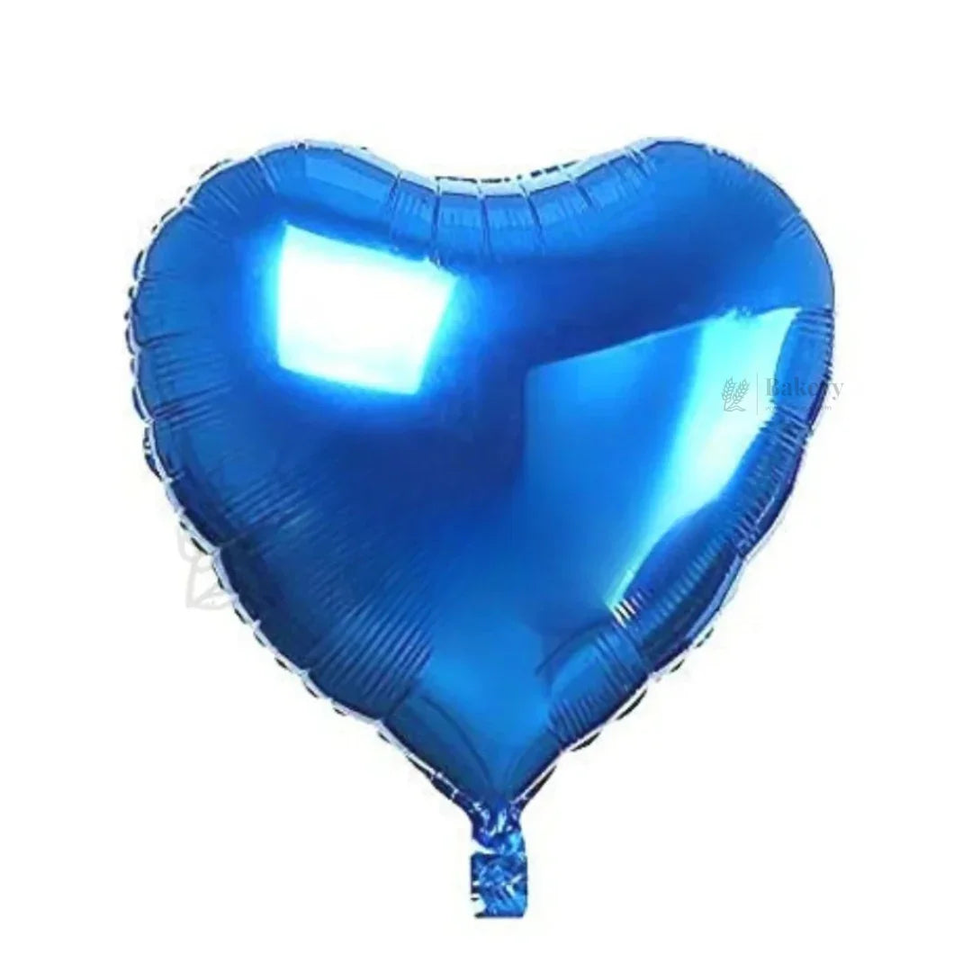 Heart Shape Foil Balloons Set – Metallic Balloons for Birthday, Anniversary & Party Decoration - Pack of 2
