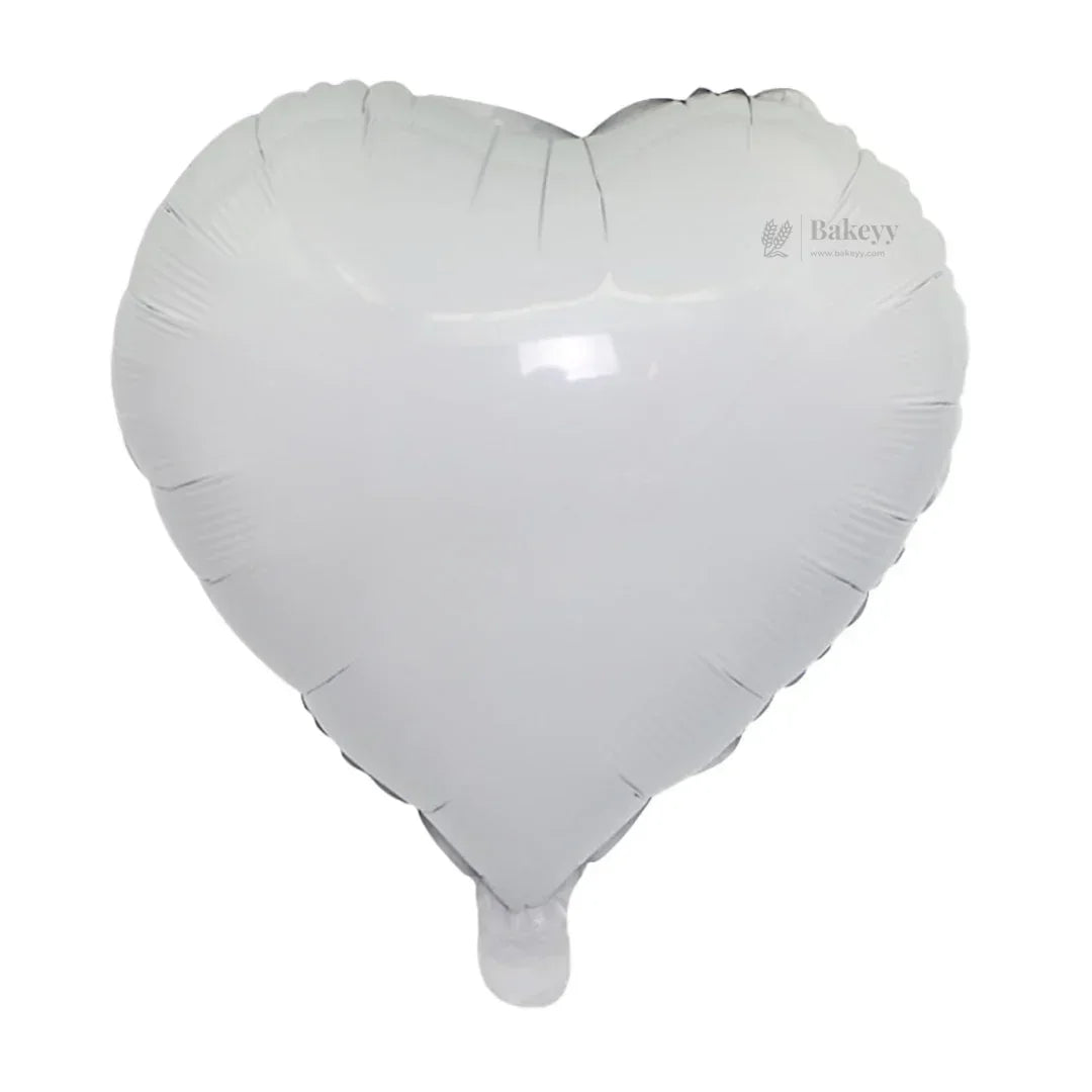 Heart Shape Foil Balloons Set – Metallic Balloons for Birthday, Anniversary & Party Decoration - Pack of 2