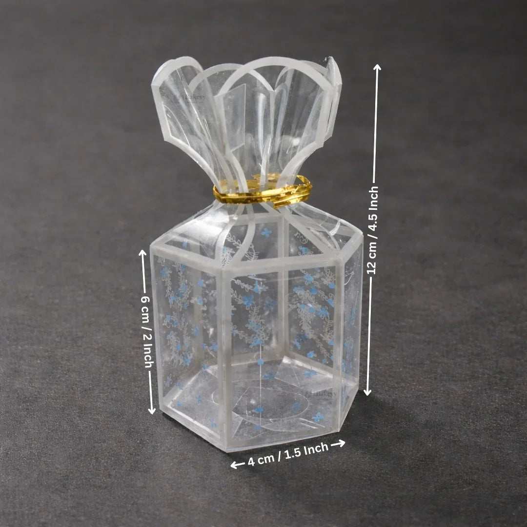 HexagonCandyBagStylePVCGoodieBox_3 - Bakeyy.com