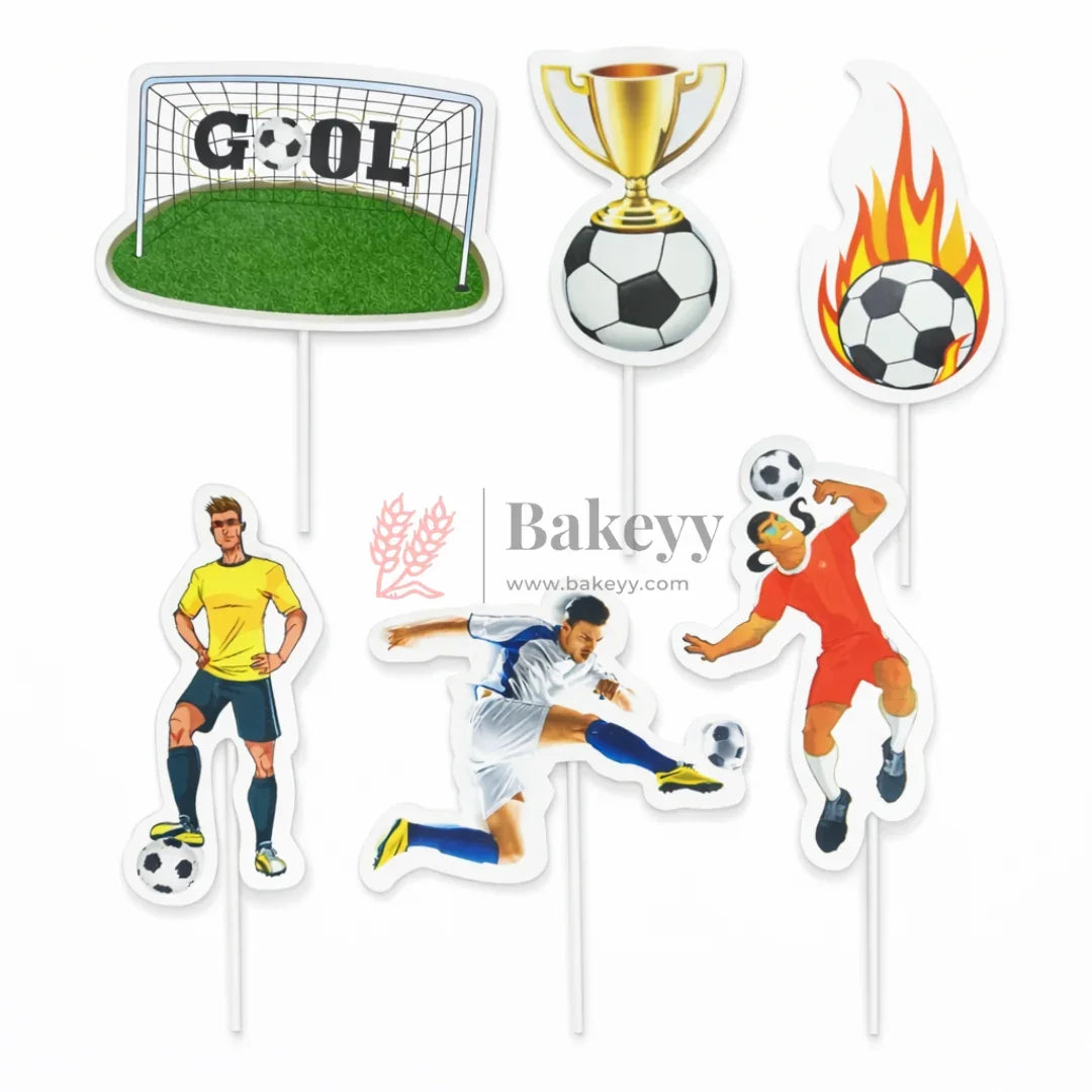 Hobbies_Lifestyle_Cake_Toppers_Fun_Hobby-Themed_Decor_Picks_Assorted_Adult_Theme_Pack_Pack_of_6_3 - Bakeyy.com