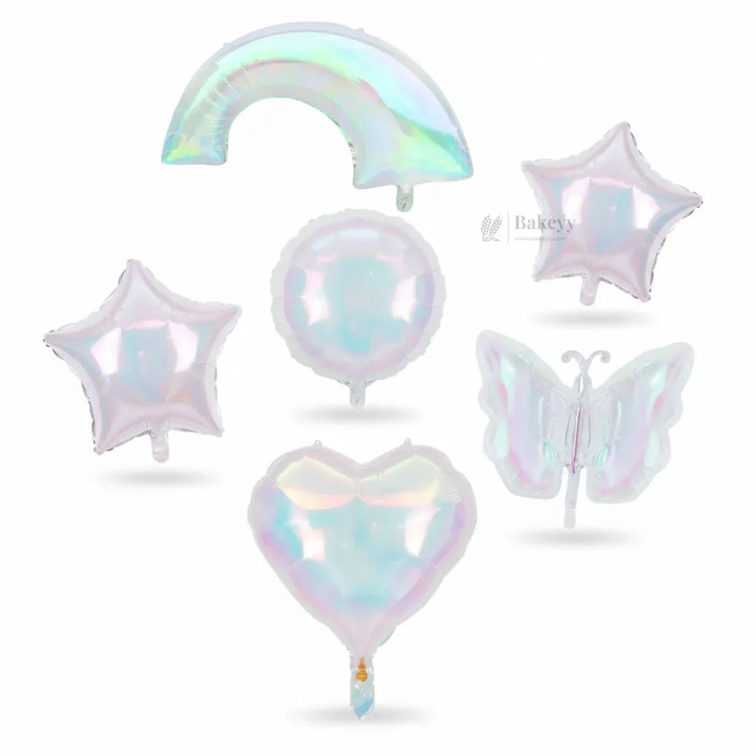 Holographic Foil Balloon – Party Decoration Combo Pack 1 Piece