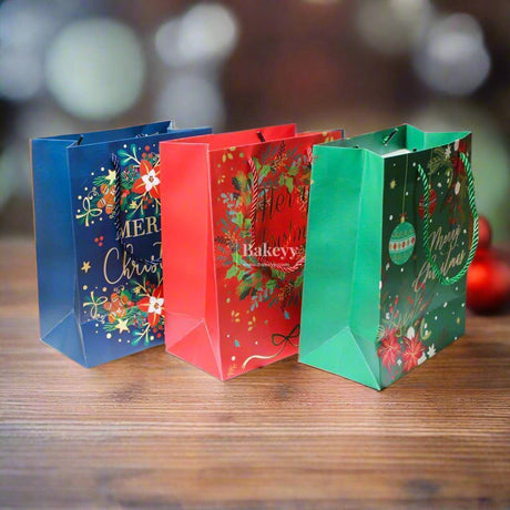 Christmas Window Hamper Gift Bags – Pack of 12 (40x29x14cm & 32x26x12cm): Perfect for Holiday Gifting - Bakeyy.com - India - Christmas Window Hamper Gift Bags – Pack of 12 (40x29x14cm & 32x26x12cm): Perfect for Holiday Gifting - Large