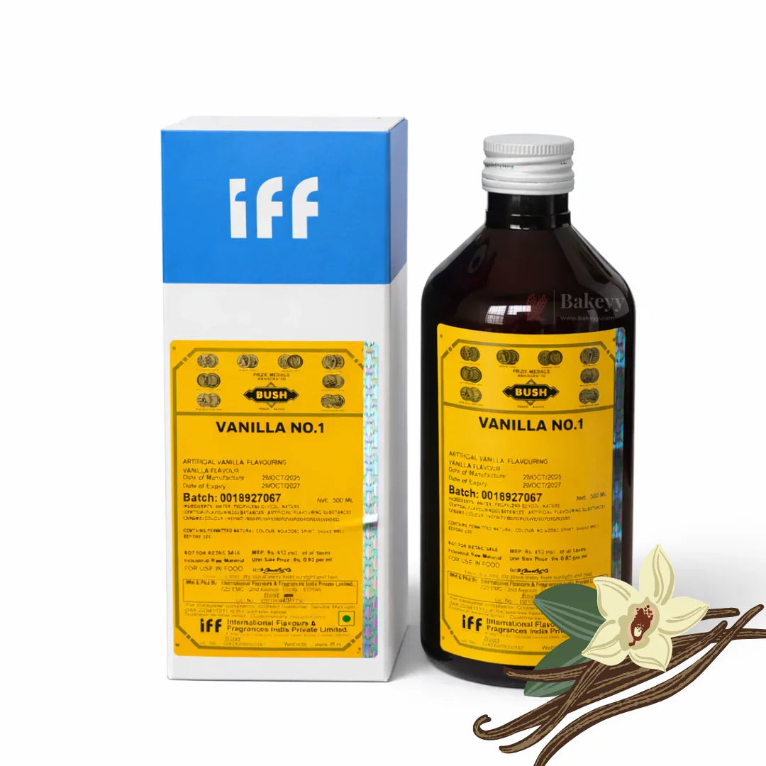 IFF Bush Flavor | Essence for Cakes and Desserts | 500 ml | 1 Piece