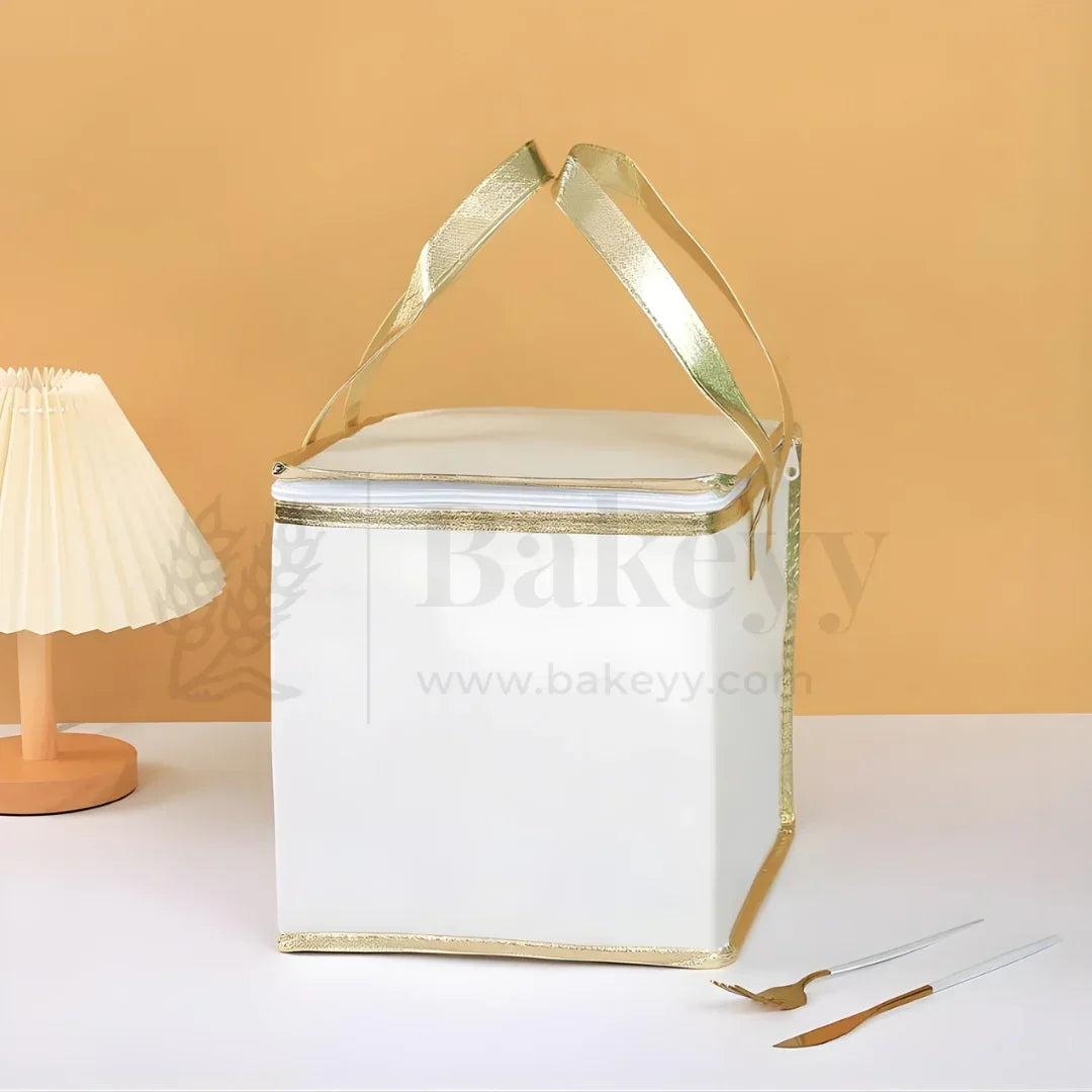 Insulated Cake Bag | Travel Friendly Cake Bag | 1 Piece - Bakeyy.com - India - Insulated Cake Bag | Travel Friendly Cake Bag | 1 Piece - 20 x 20 x 16 Cm 99.00