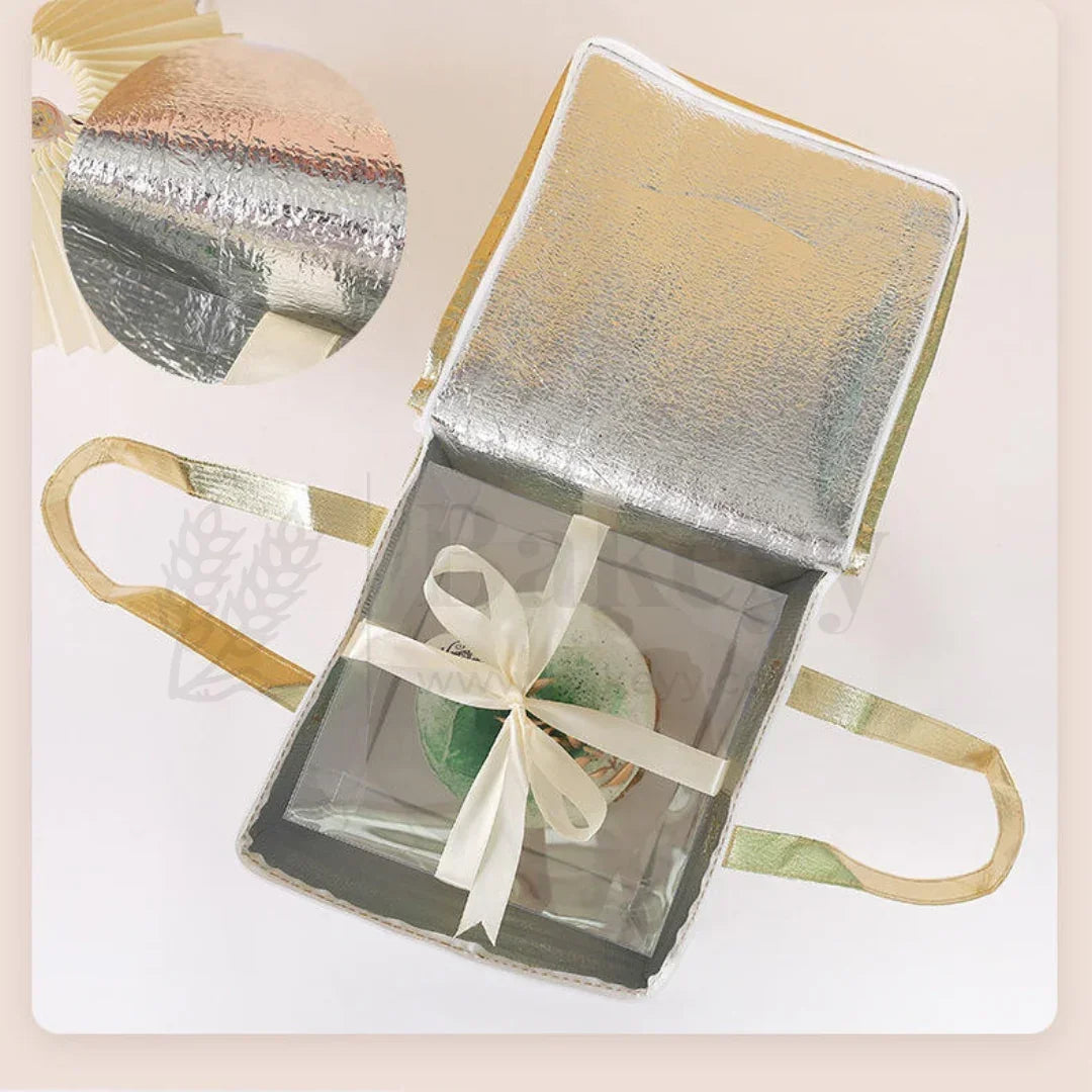 Insulated Cake Bag | Travel Friendly Cake Bag | 1 Piece - Bakeyy.com - India - Insulated Cake Bag | Travel Friendly Cake Bag | 1 Piece - 20 x 20 x 16 Cm 99.00