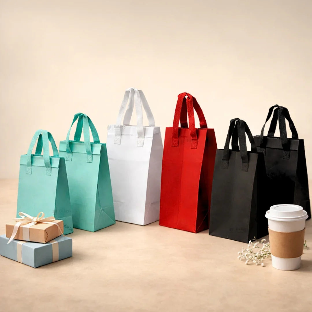 Insulated Carry Bag | Thermal Food Delivery & Storage Tote | Multiple Colors Available | 2 Size Options Available | Pack of