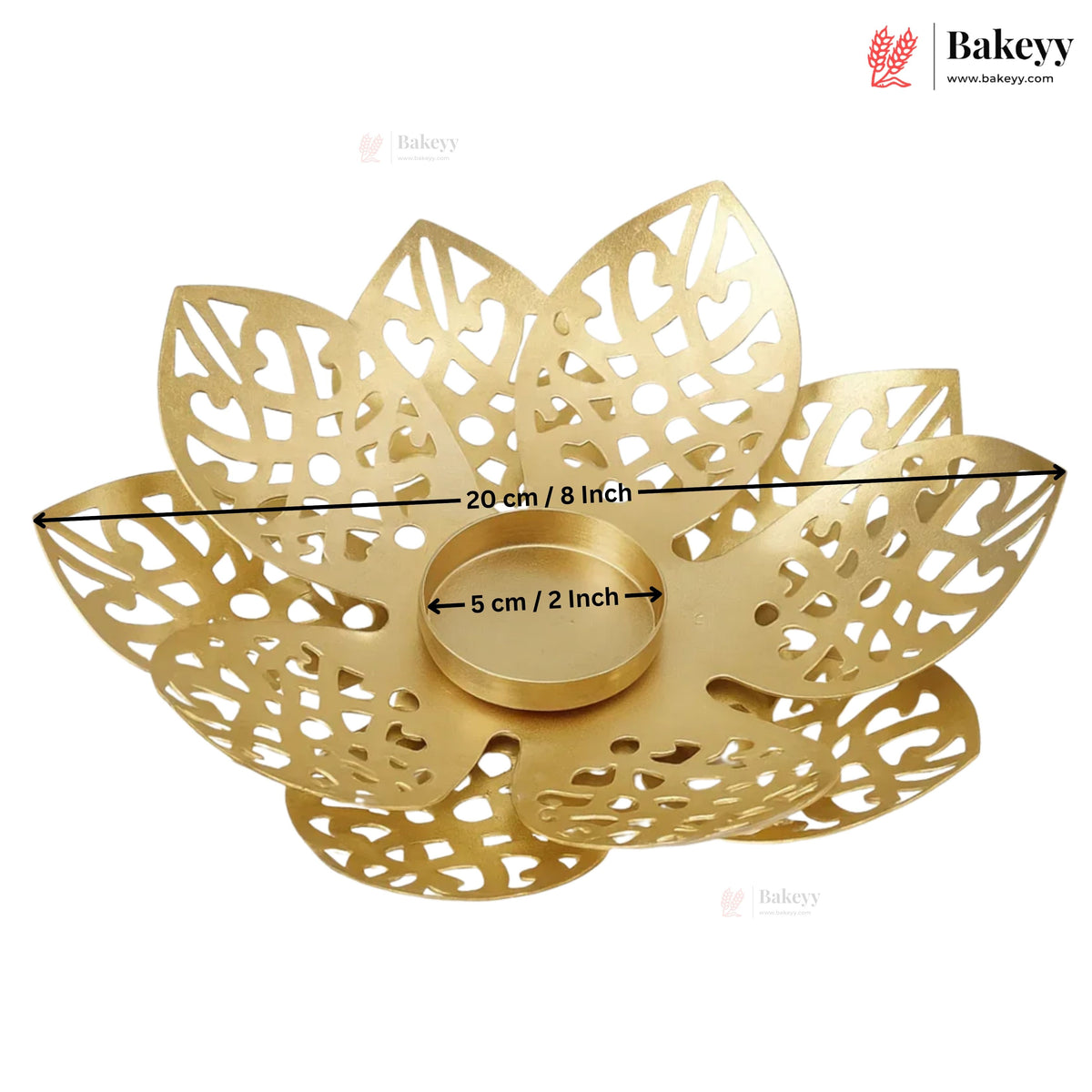 8 Inch | Large Jali Design Candle Holder | 1 Piece