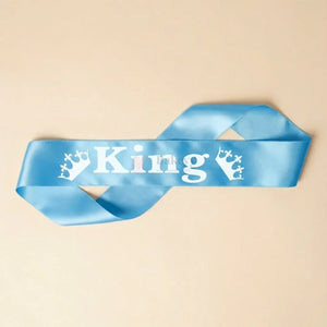 King_Party_Celebration_Satin_Sash_Birthday_Bachelor_Party_Crown_Sash_4 - Bakeyy.com