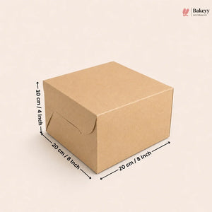 KraftPaperCakeBox_3 - Bakeyy.com IN