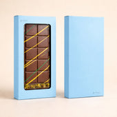 Kunafa Chocolate Box with Window | Premium Bar Packaging Box | Multiple Colors Available | Pack of 25