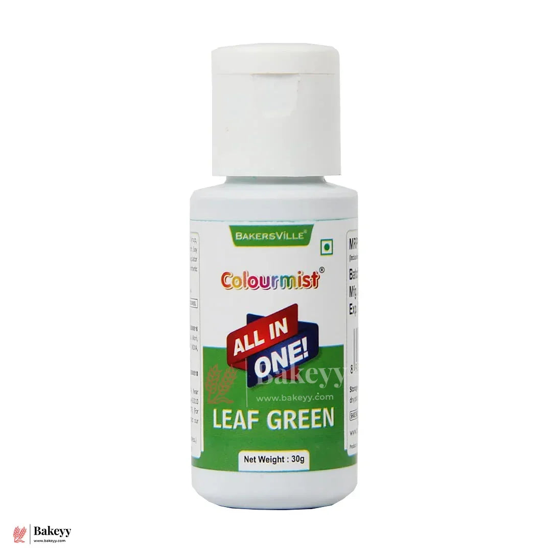 Colourmist Leaf Green | All-in-One Edible Food Colour - 30ml - Bakeyy.com - India - Colourmist Leaf Green | All-in-One Edible Food Colour - 30ml - Default Title