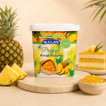 Mala’s Pinapple Fruit Filling – 1kg | 50% Real Fruit | Dessert & Bakery Use