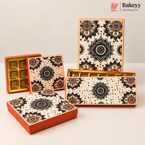 Mandala Printed Sweet Gift Box
