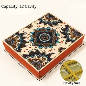 Mandala Printed Sweet Gift Box