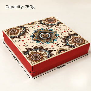 Mandala Printed Sweet Gift Box