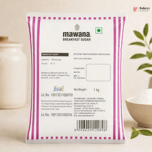 Mawana Baking Sugar 1 kg | Brown Sugar, Caster Sugar, Icing Sugar & Breakfast Sugar | Pack of 1