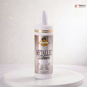 Metallic Food Color Powder | Rose Gold, Copper, Gold & Silver | 25gm Each | Pack of 1