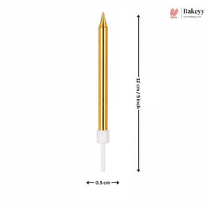 Metallic_Finish_Cake_Candles_with_Topper_13 - Bakeyy.com