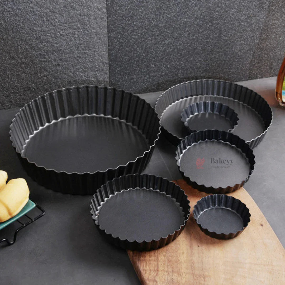 Non-Stick Pie Dish with Removable Bottom | Tart Pan