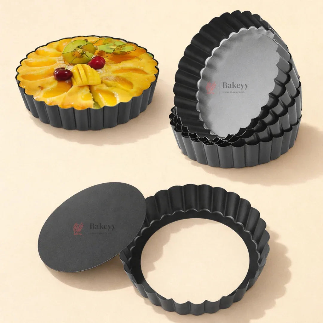 Non-Stick Pie Dish with Removable Bottom | Tart Pan