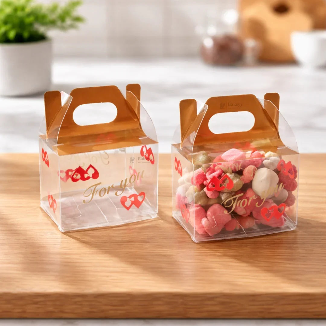 MiniTransparentPVCGiftBoxwithHandle_1 - Bakeyy.com