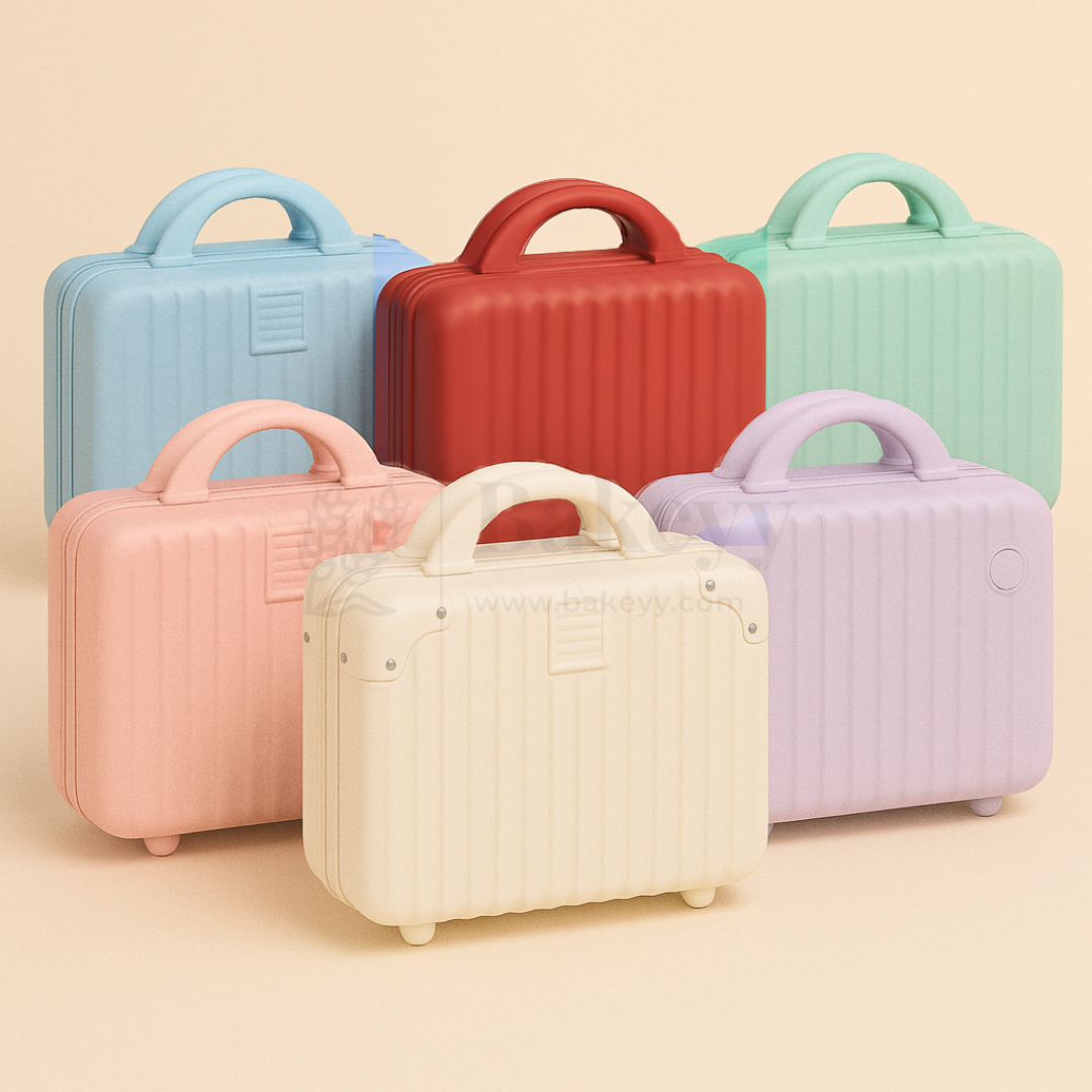 Mini Travel Storage Suitcase | Multipurpose Hard-Shell Organizer | Hand Luggage | Bag Organizer | 1 Piece