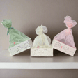 Crystal Mesh Hamper Gift Set | Mint, Ivory, and Pink | Elegant Square Gifting Tray - Bakeyy.com - India - Crystal Mesh Hamper Gift Set | Mint, Ivory, and Pink | Elegant Square Gifting Tray - Mint Green / Small - 8 Inch
