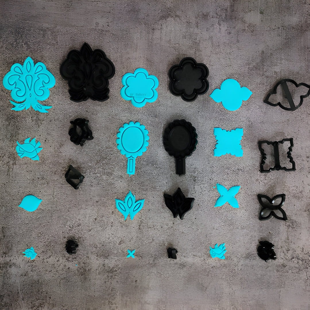 Mix & Match Side Design Cookie Cutter Set | Decorative Border Collection | Pack of 1