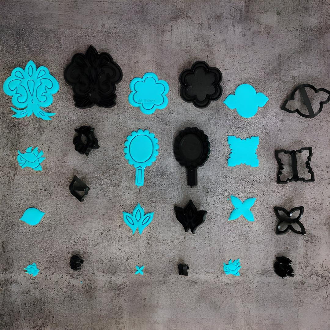 Mix & Match Side Design Cookie Cutter Set | Decorative Border Collection | Pack of 1
