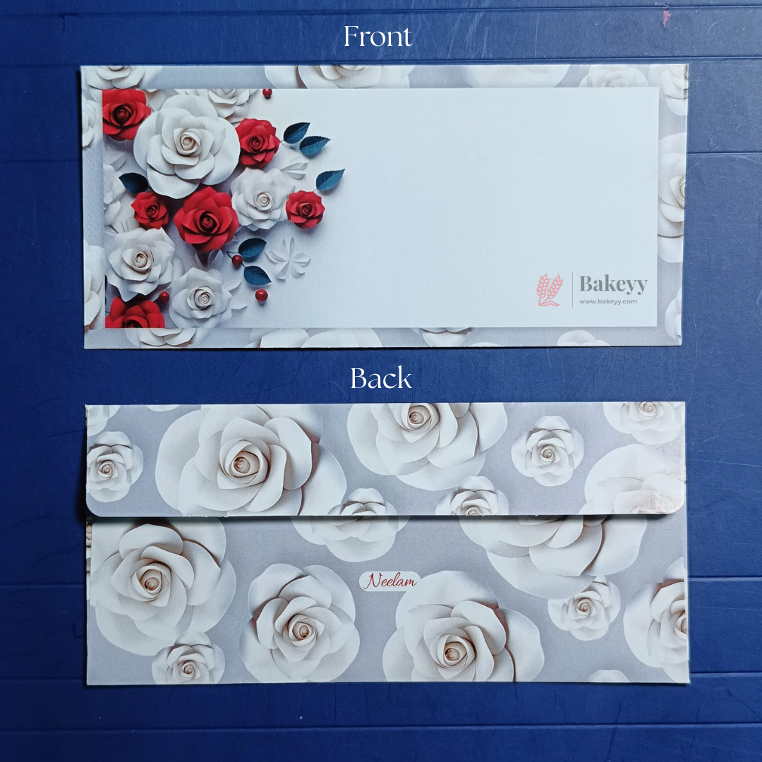 Floral & Artistic Printed Money Envelopes | Premium Cash & Gift Envelopes | Multiple Elegant Designs | Pack of 25