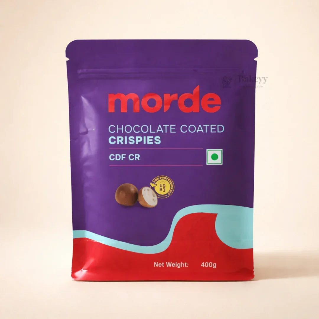 MordeChocolateCoatedCrispies_CDFCR_400gCrunchyChocolateCrispyBallsforBaking_Toppings_Desserts - Bakeyy.com