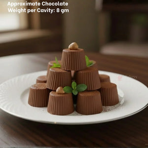 Mould037_ClassicCupMouldChocolateMouldTrayBakingAccessoriesPlasticChocolateMouldPartyFavorMouldPackof1_2 - Bakeyy.com