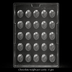 Mould120SmallCrackPatternEggChocolateMold25CavityPackof1_1 - Bakeyy.com