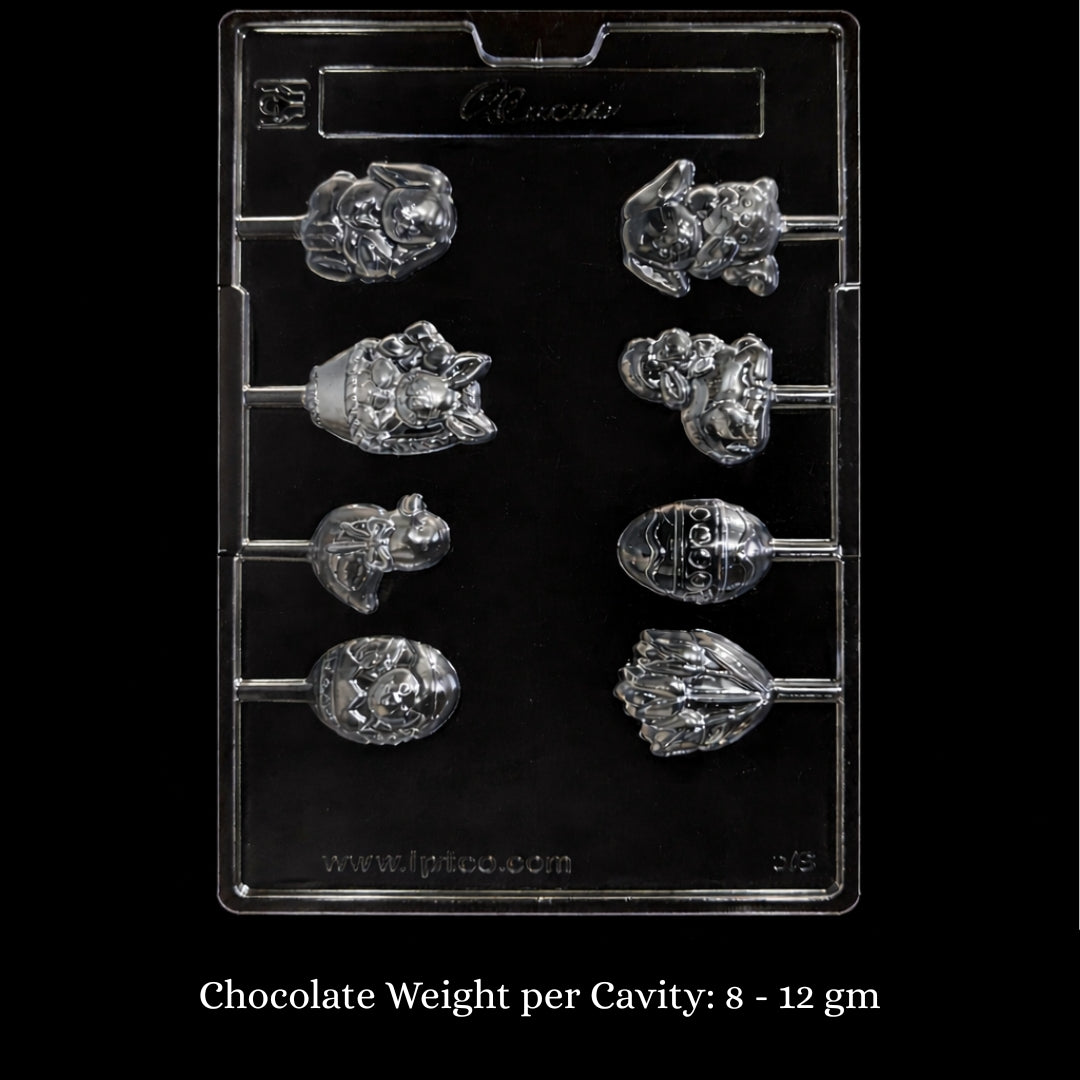 Mould 215 | Children Lollies | 8 Cavity | Pack of 1