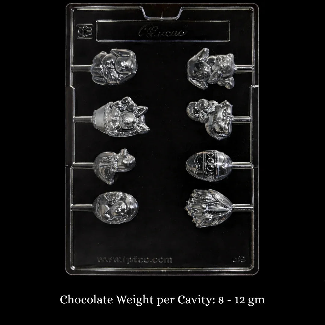 Mould 215 | Children Lollies | 8 Cavity | Pack of 1