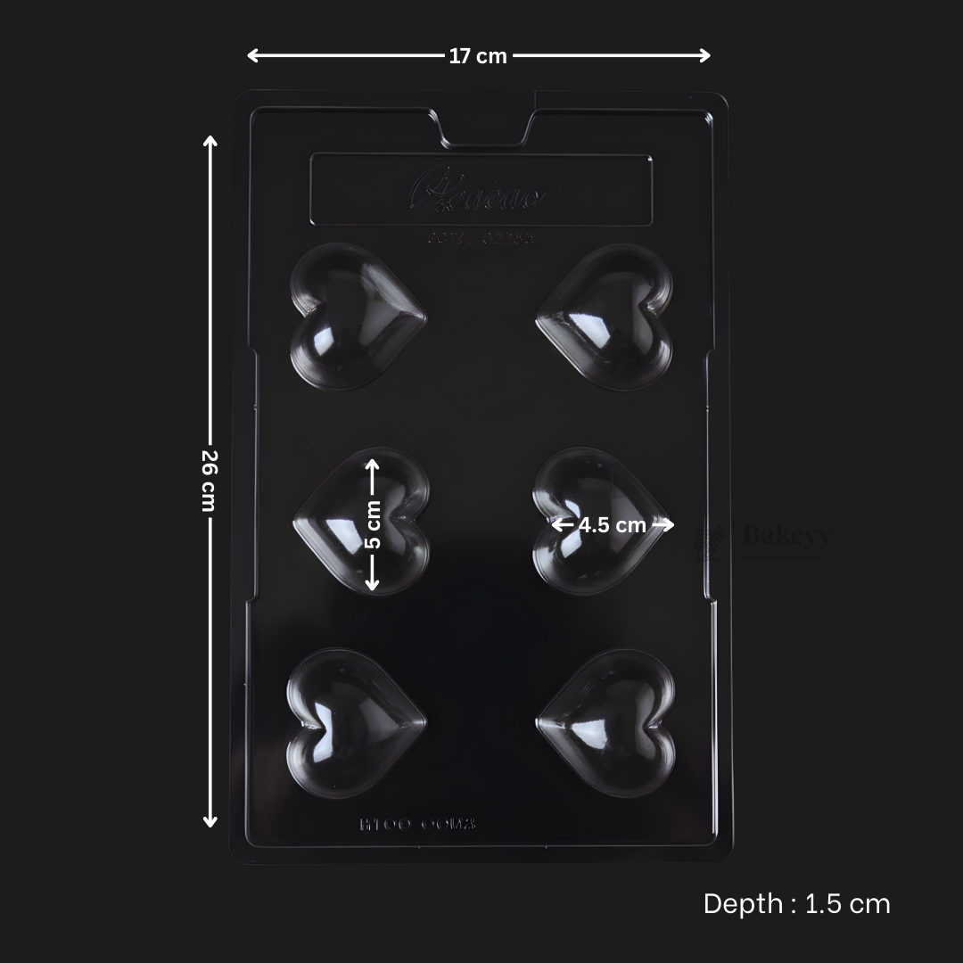 Mould 228-Craft Heartfelt Delights Chocolate Mould Tray | Baking Accessories | Plastic Chocolate Mould | Party Favor Mould | Pack of 1