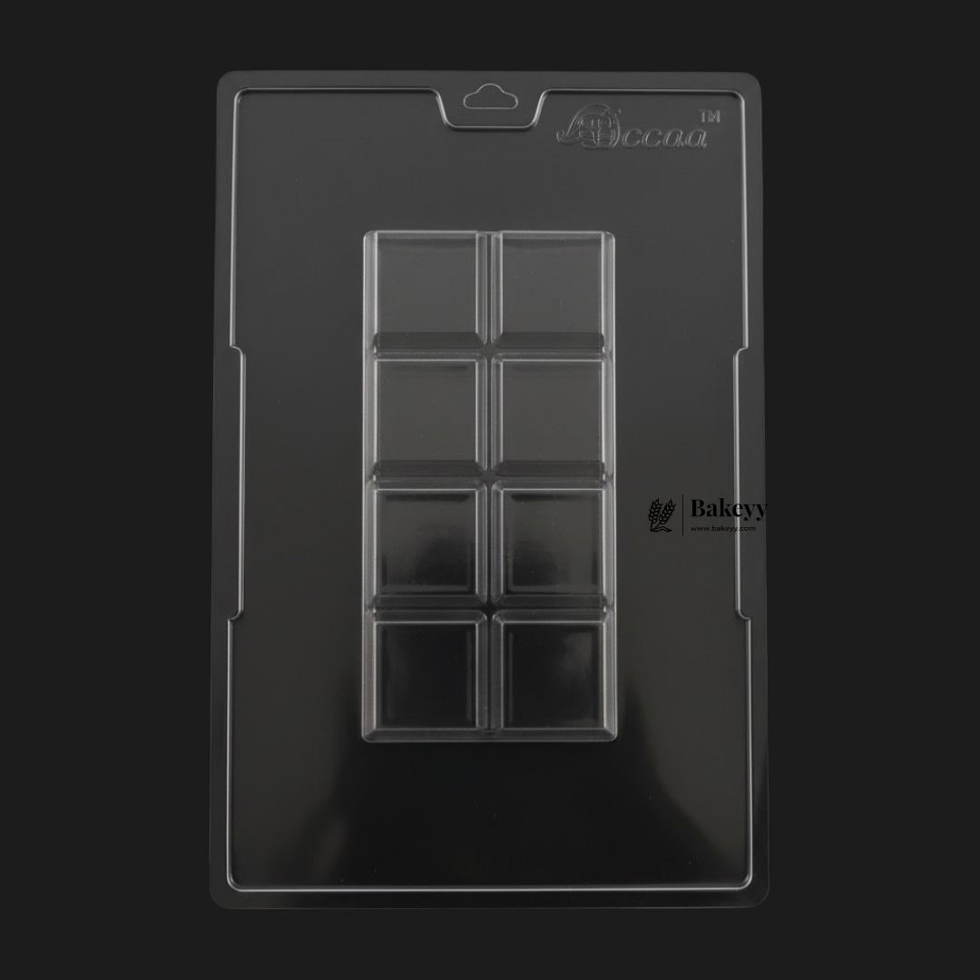 Mould 678 | Dubai Kunafa Deep Bar Chocolate Mould Tray | Baking Accessories | Plastic Chocolate Mould | Party Favor Mould | Pack of 1