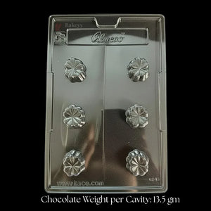 Mould_026_Blossom_Bonbon_Chocolate_Mould_Tray_6_Cavity_Party_Favor_Mould_Pack_of_1 - Bakeyy.com