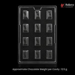 Mould_043_-_12_Cavity_Square_Geometric_Chocolate_Mould_for_Pralines_Bonbons_1 - Bakeyy.com IN