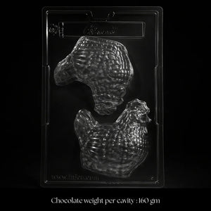 Mould_113_Chicken_Chocolate_Mould_2_Cavity_Pack_of_1_1 - Bakeyy.com