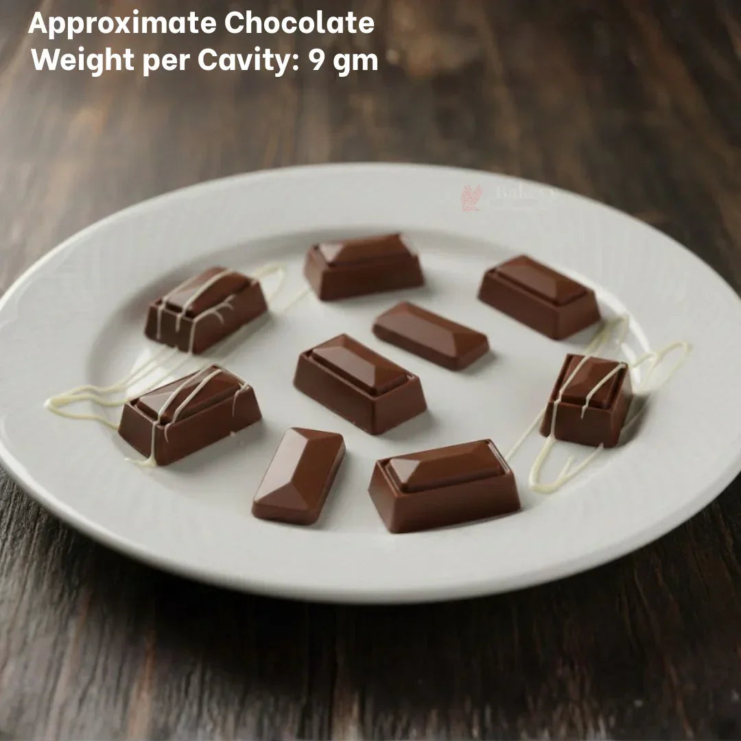 Mould_647-_Cacao_Chocolate_Mould_Baking_Accessories_Plastic_Chocolate_Mould_Party_Favor_Mould_Pack_of_1 - Bakeyy.com