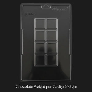 Mould_678_Dubai_Kunafa_Deep_Bar_Chocolate_Mould_Tray_1_Cavity_Party_Favor_Mould_Pack_of_1 - Bakeyy.com