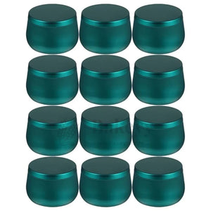 Green Candle Tin Box | 5x7.5cm| Empty Decorative Tin Box | Chocolate Box | Candy Box | Gift Box | Pack Of 4 - Bakeyy.com - India - Green Candle Tin Box | 5x7.5cm| Empty Decorative Tin Box | Chocolate Box | Candy Box | Gift Box | Pack Of 4 - Pack of 4