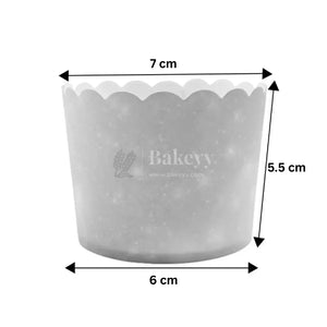 6cm | Yellow and Brown Flower Muffin Cup | Pack of 50 - Bakeyy.com - India - 6cm | Yellow and Brown Flower Muffin Cup | Pack of 50 - Default Title